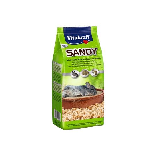 AREIA SANDY CHINCHILA 1KG AREIA SANDY CHINCHILA 1KG