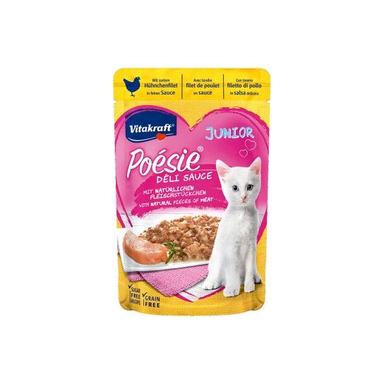 ALIMENTO GATO POESIE DELISAUC JUNIOR PERU 85GR