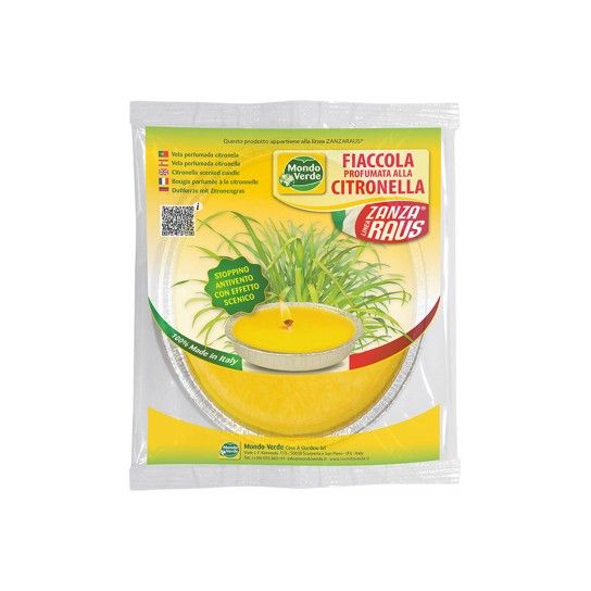 VELA CITRONELA LATA 16X3CM 6/7H 1UN