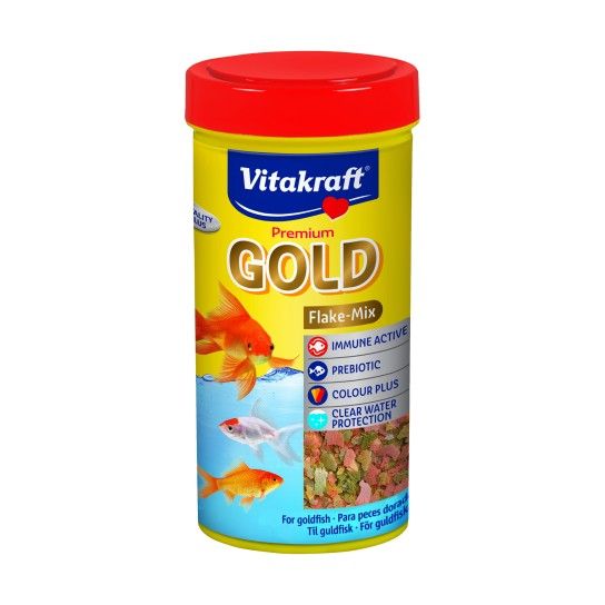ALIMENTO PEIXE GFLAK PEIXE VERMELHO 100ML