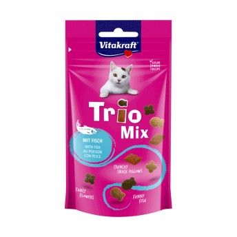 SNACK GATO TRIO PEIXE MIX 60GR