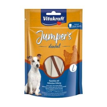 SNACK JUMPERS DENTAL FRANGO 150G L