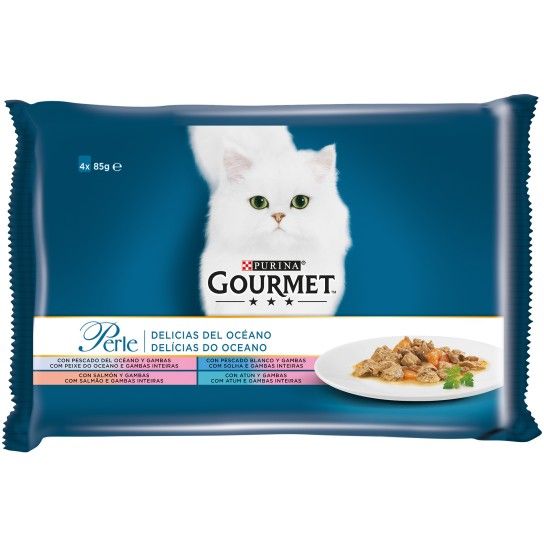 GOURMET PERLE SSEA 4X85G