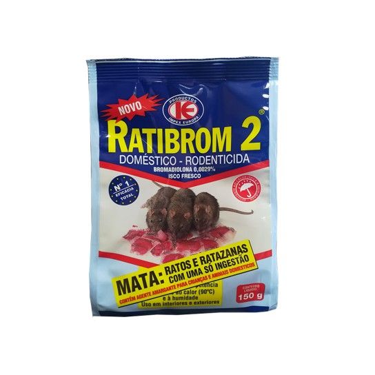 RATICIDA RATIBROM 2 PASTA 29PPM 150GR