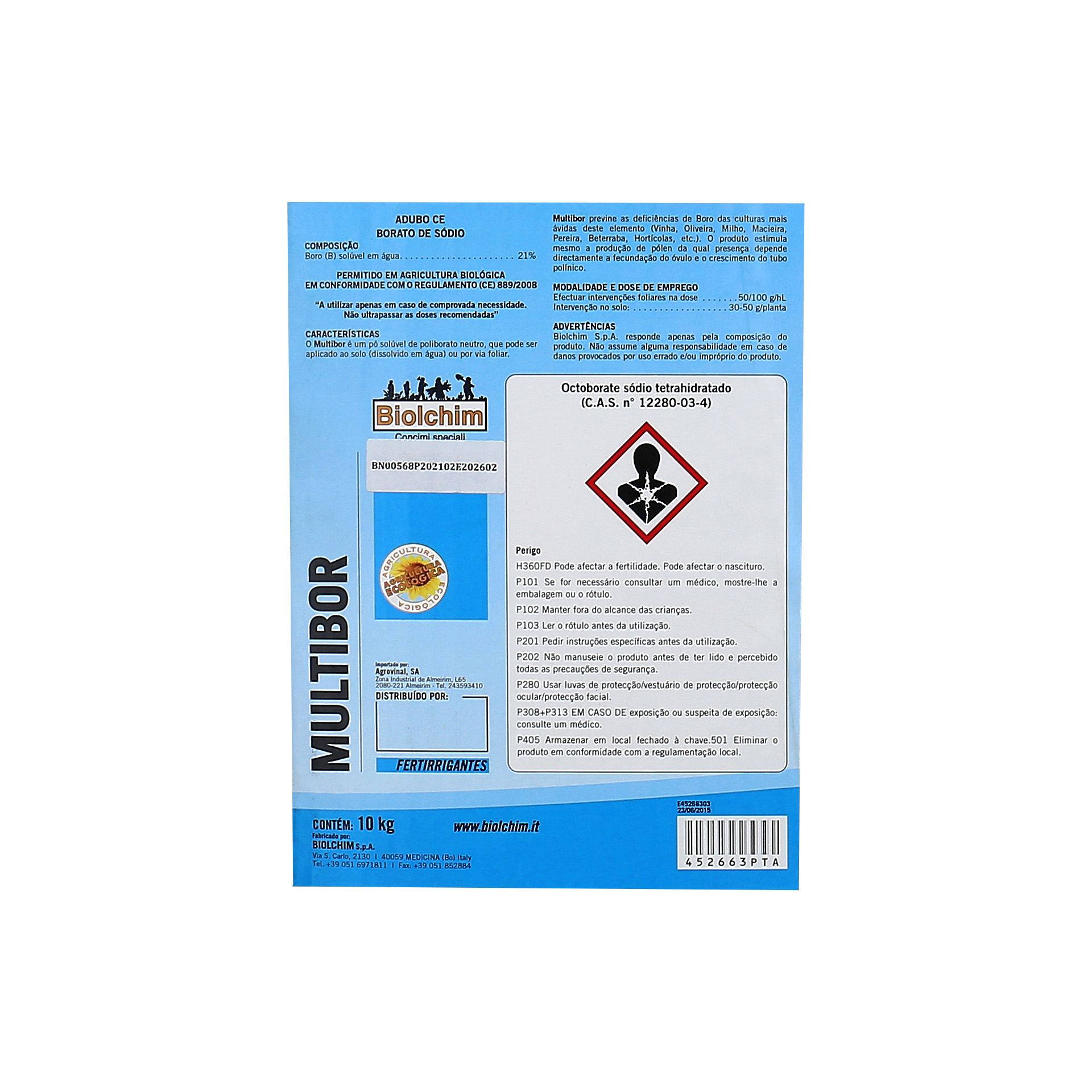 MULTIBOR PS 21 B 10KG