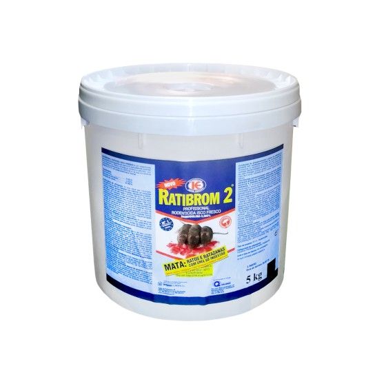 RATICIDA RATIBROM 2 PASTA 50PPM BALDE 5KG RATICIDA RATIBROM 2 PASTA 50PPM BALDE 5KG