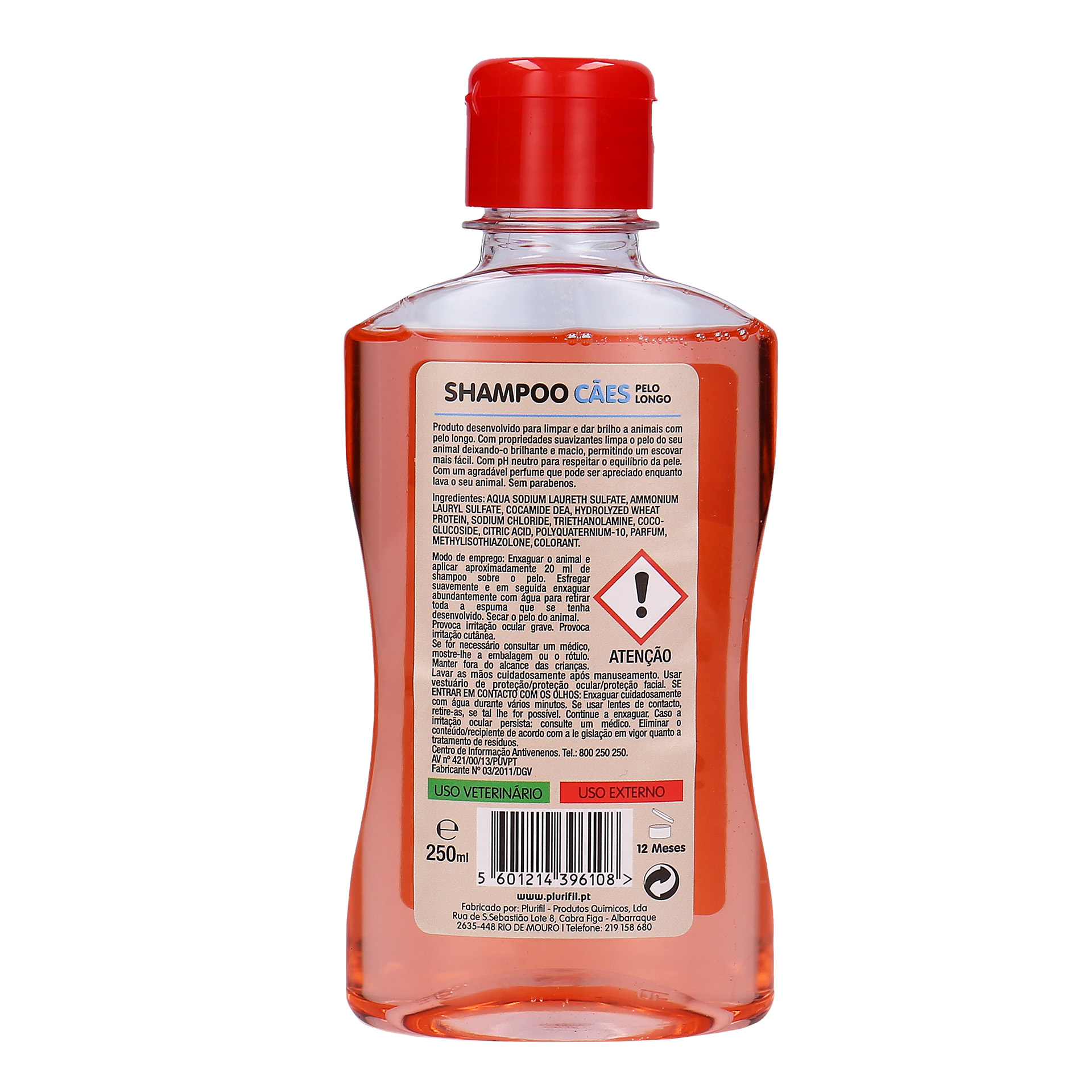 CHAMPÔ PELO COMPRIDO 250ML CHAMPÔ PELO COMPRIDO 250ML
