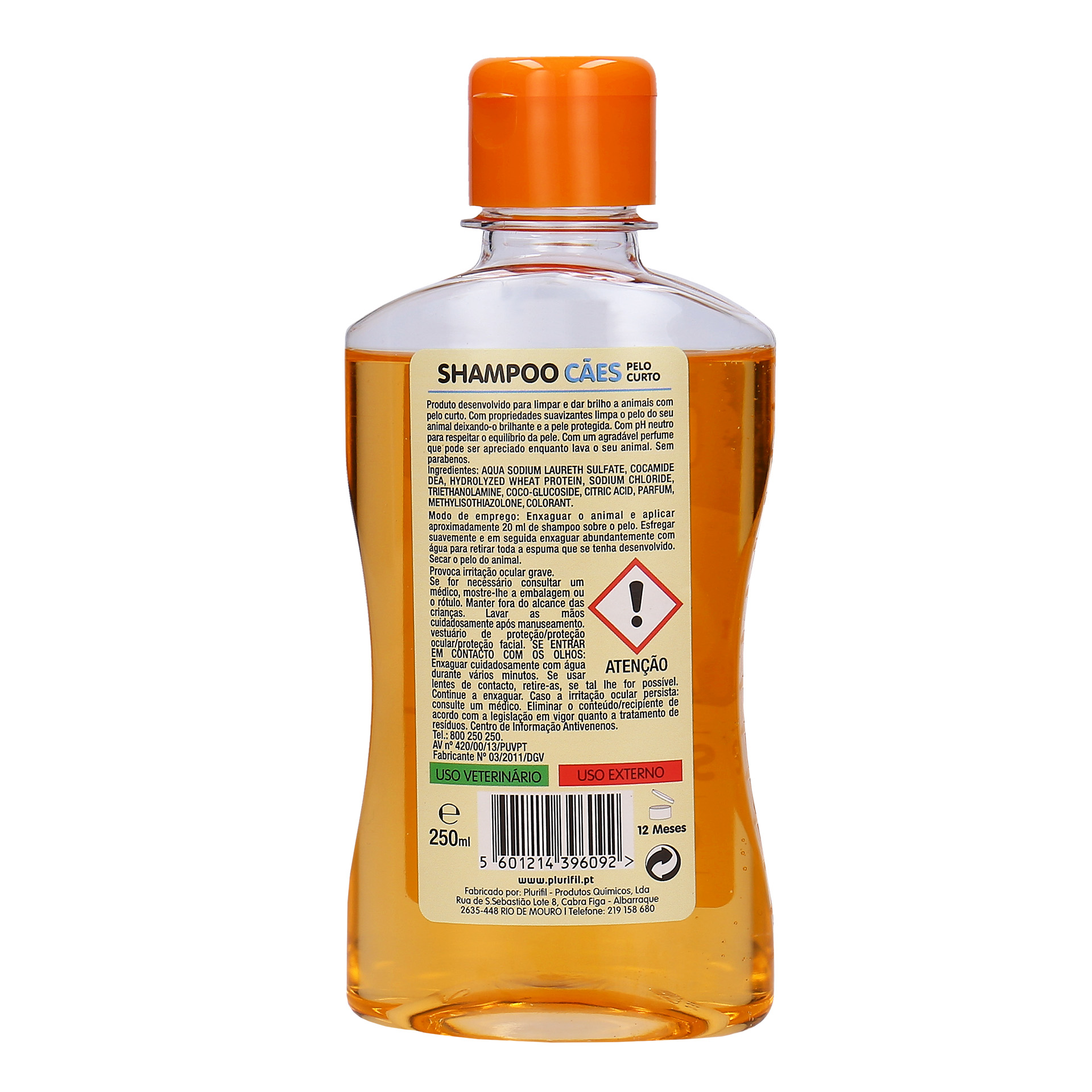 CHAMPÔ PELO CURTO 250ML CHAMPÔ PELO CURTO 250ML