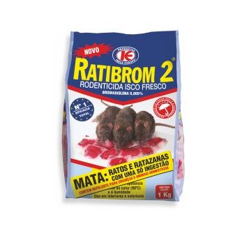 RATICIDA RATIBROM 2 PASTA 50PPM 1KG
