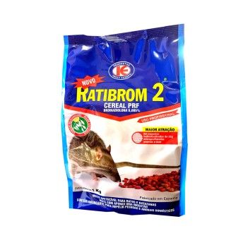 RATICIDA RATIBROM 2 CEREAL 50PPM 1KG
