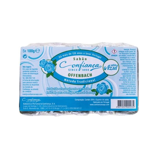 SAB�O OFF AZUL SAQUETAS INDIVIDUAIS 5X100GR