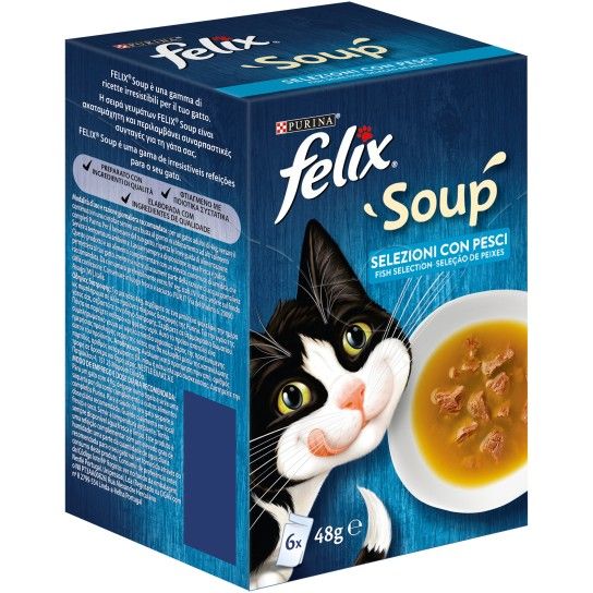FELIX SOUP SELE��O CARNES 6X48GR