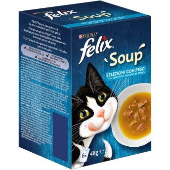 FELIX SOUP SELE��O CARNES 6X48GR