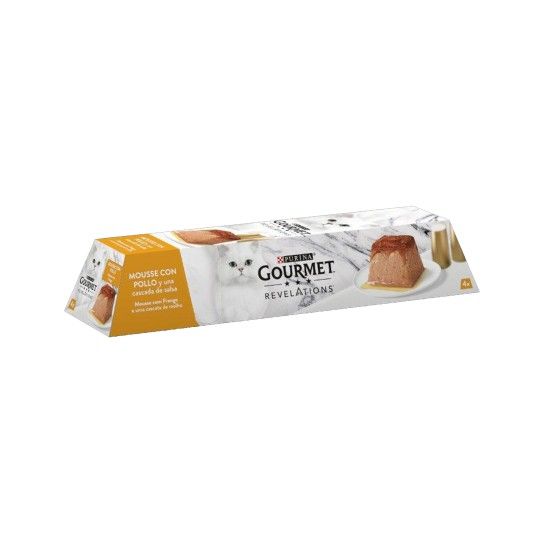 ALIMENTO GATO GOURMET REVELATIONS FRANGO 4X57GR
