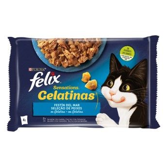 FELIX SENS SEL PEIXE 4X85GR
