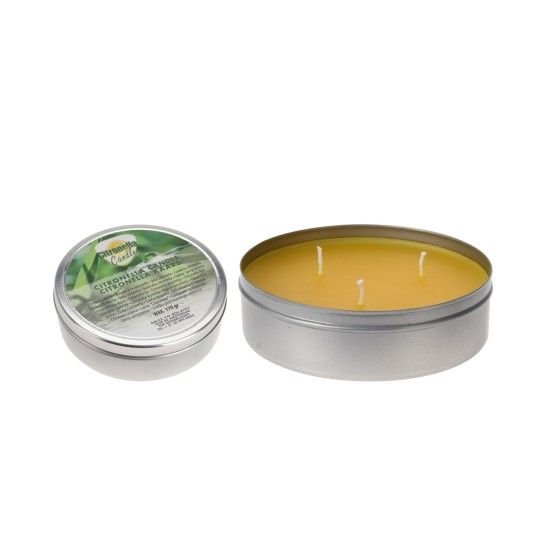 VELA CITRONELA 3 PAVIOS LATA