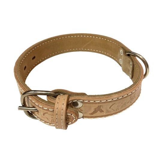 COLEIRA COURO NATURAL N3 COLEIRA COURO NATURAL N3