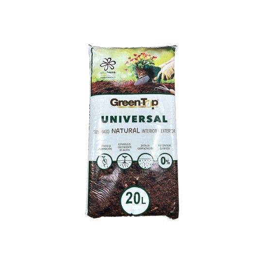 SUBSTRATO GREENTOP UNIVERSAL 20LT SUBSTRATO GREENTOP UNIVERSAL 20LT