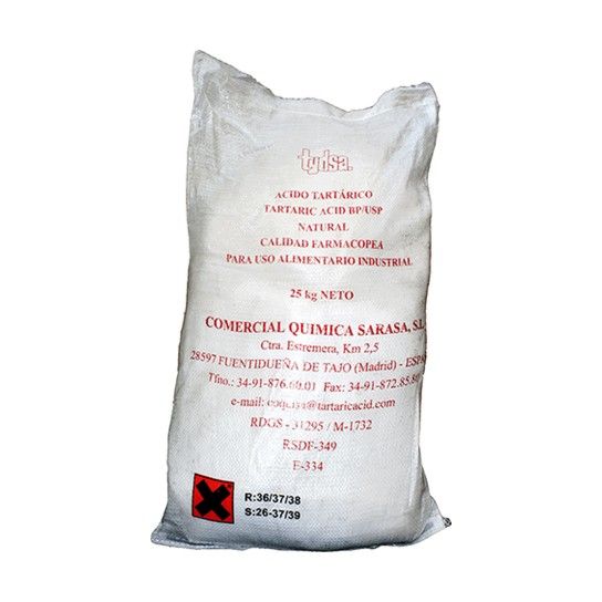 ACIDO TARTARICO 25KG