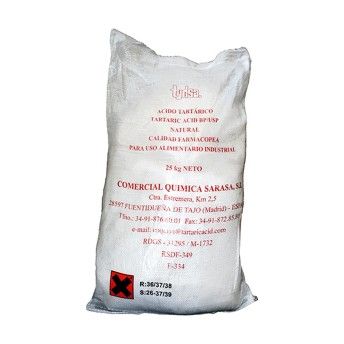 ACIDO TARTARICO 25KG