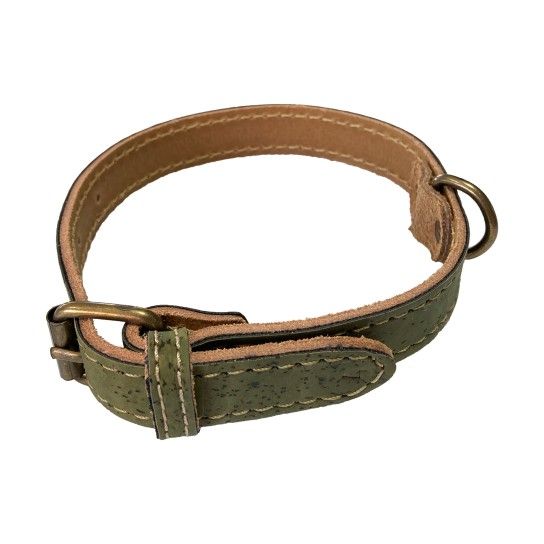 COLEIRA CORTICA COSIDA VERDE N4