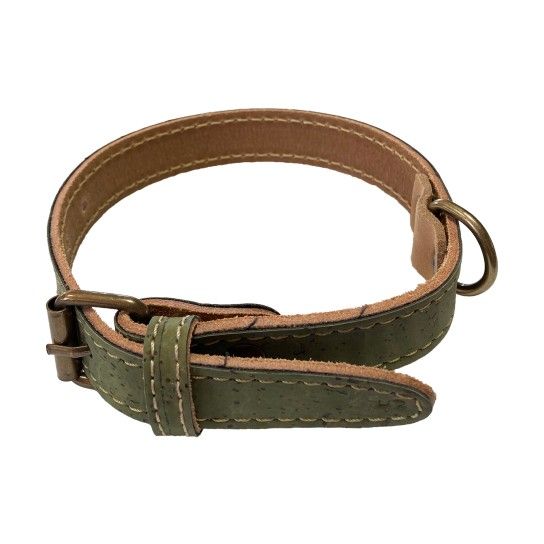 COLEIRA CORTICA COSIDA VERDE N6