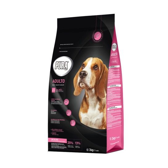 ALIMENTO CAO ADULTO SALMAO 3KG