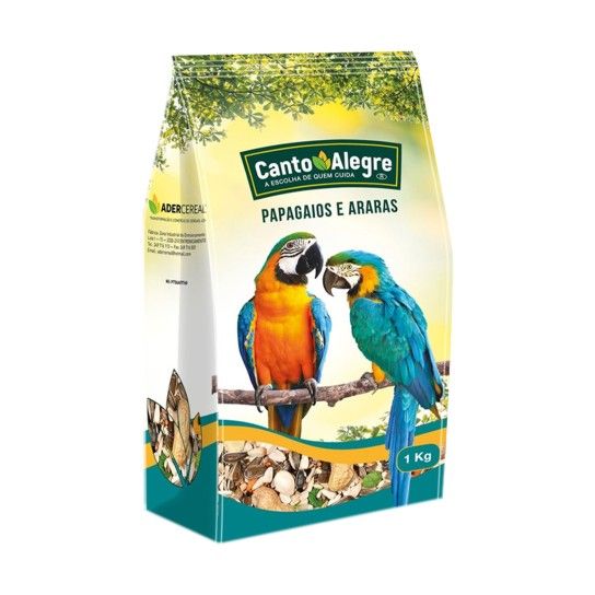 MISTURA PAPAGAIOS C/FRUTA 1KG