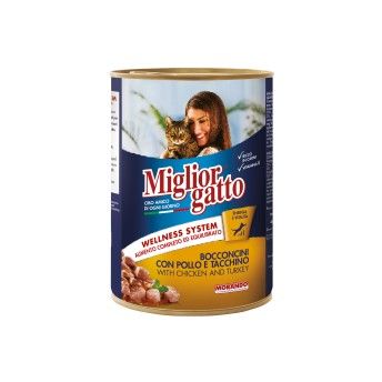 MIGLIOR GATO HUM PEDA�OS AVES 405G