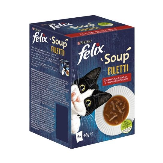 FELIX SOUP FILETTI CAMPO 6X48GR