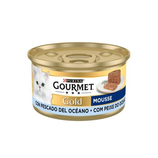 ALIMENTO GATO GOLD PEIXE OCEANO 85GR