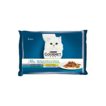 GOURMET PERLE EXOTIC SELE��O 4 X 85GR