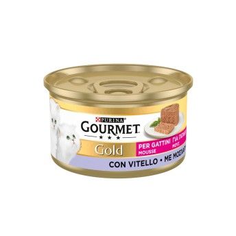 ALIMENTO GATO GOURMET GOLD JUNIOR VITELA 85GR