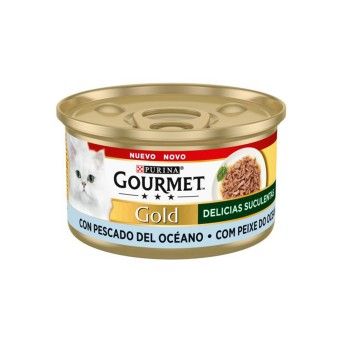 GOURMET GOLD DELIC PEIXE DO OCEANO 85GR