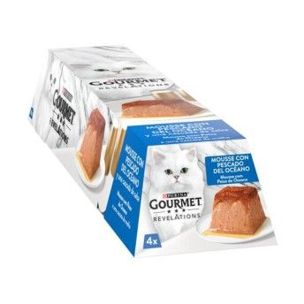 ALIMENTO H�MIDO PARA GATO PEIXE 4X57 G