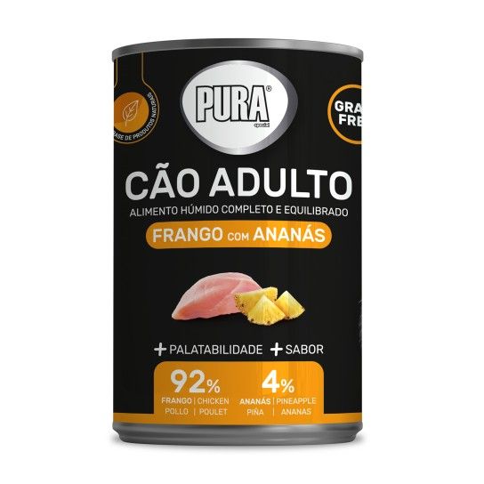 ALIMENTO H�MIDO C�O FRANGO & ANAN�S 400GR