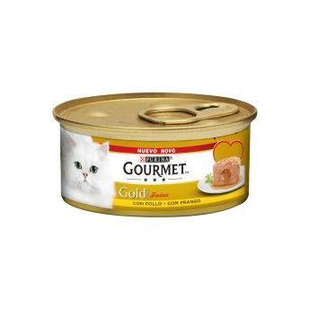 ALIMENTO GATO GOURMET GOLD FONDANT FRANGO 85GR