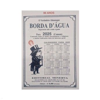 ALMANAQUE BORDA D'AGUA 2025