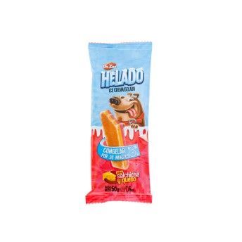SNACK C�O GELADO SALSICHA E QUEIJO 50GR