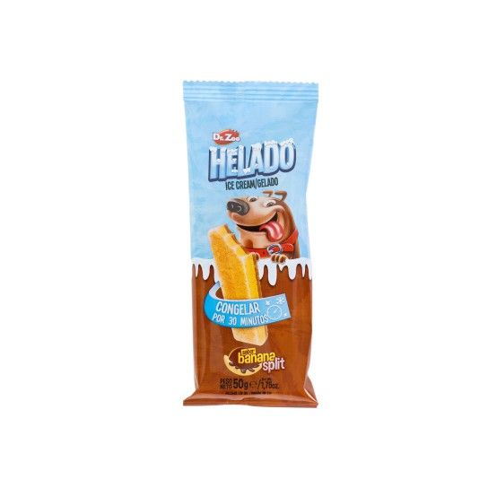SNACK C�O GELADO BANANA SPLIT 50GR