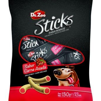 SNACK CÃO STICKS CARNE ASSADA 130GR SNACK CÃO STICKS CARNE ASSADA 130GR