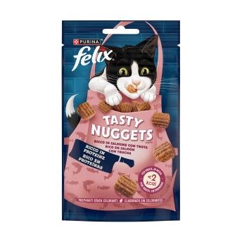 FELIX TASTY NUGGETS SALM�O E TRUTA 50GR
