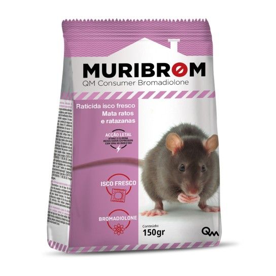 RATICIDA MURIBROM ISCO FRESCO BROMAD 29PPM 150GR