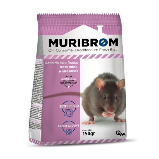 RATICIDA MURIBROM ISCO FRESCO BRODIF 25PPM 150GR