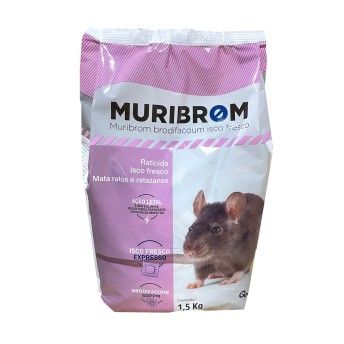 RATICIDA MURIBROM ISCO FRESCO BRODIF 50PPM 1,5KG