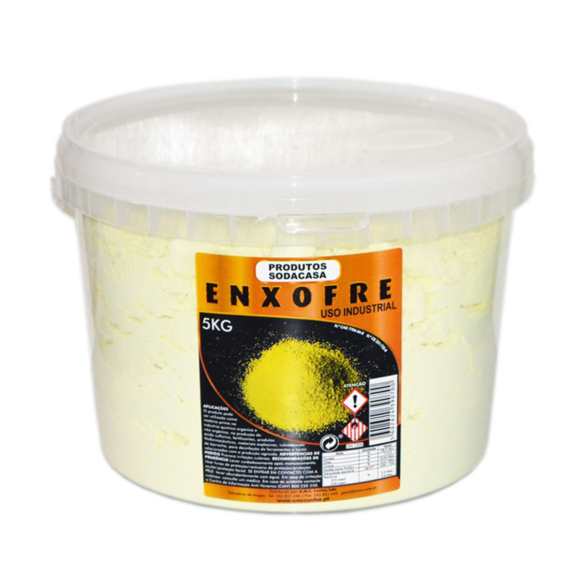 ENXOFRE BALDE 5KG ENXOFRE BALDE 5KG