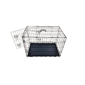 JAULA TRANSP 2PORT 74X59X52CM JAULA TRANSP 2PORT 74X59X52CM