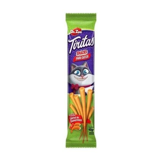 SNACK GATO TIRITAS COCKTAIL CAMARAO 40GR