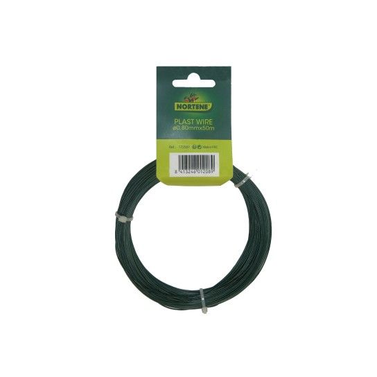 ARAME PLASTIFICADO VERDE 0,8MMX50MT ARAME PLASTIFICADO VERDE 0,8MMX50MT