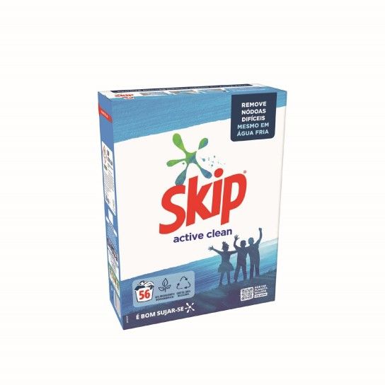 DETERGENTE ROUPA M�QUINA SKIP ACLEAN 56DS